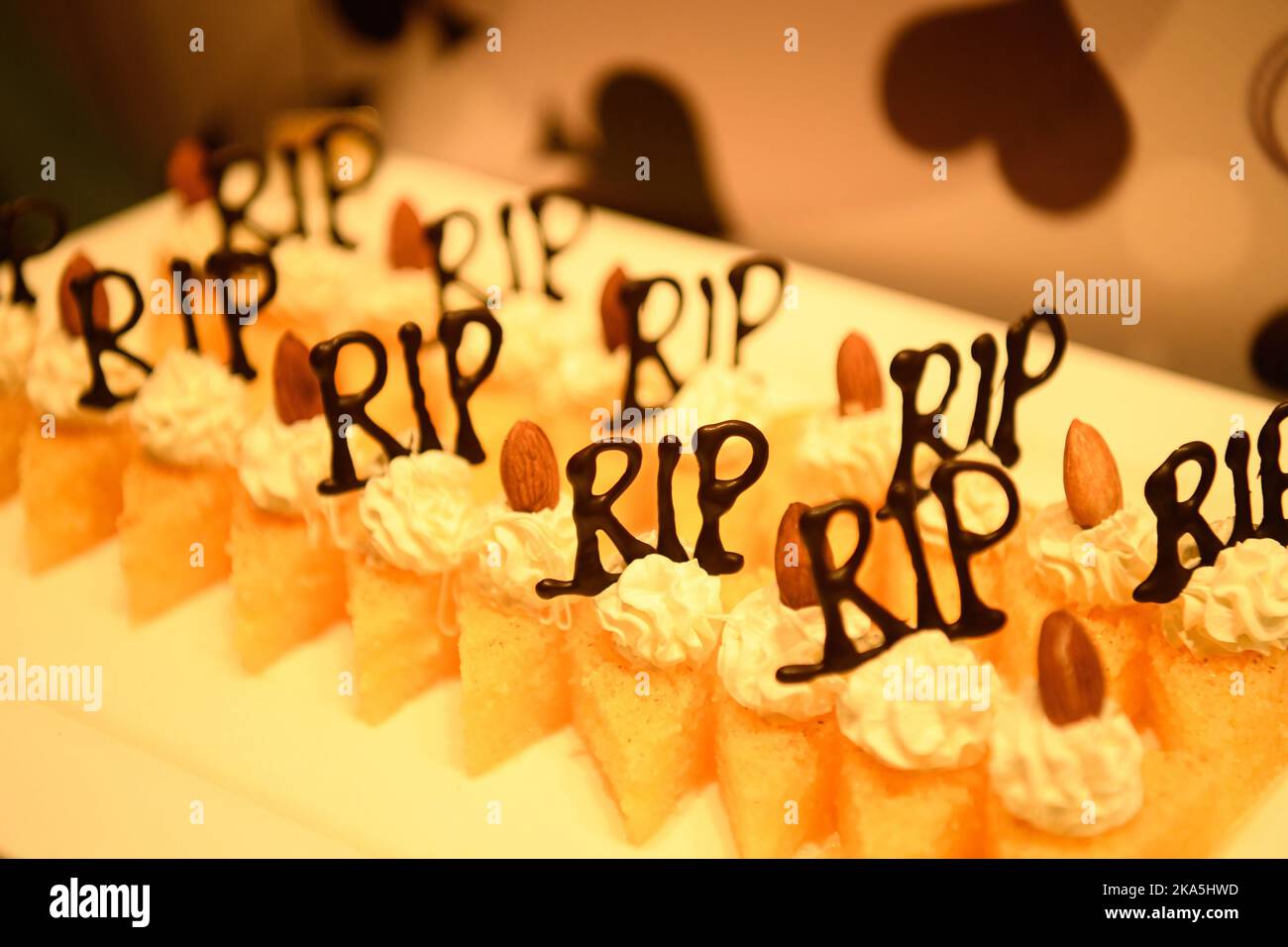 Halloween special foods have been served at a restaurant in Dhaka