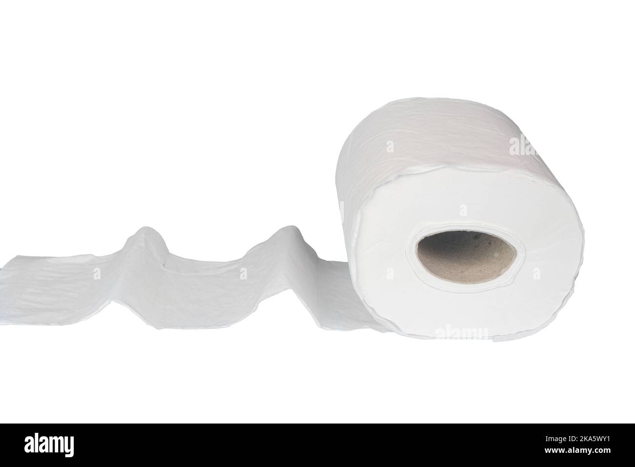 White Plain Toilet Tissue Paper Roll