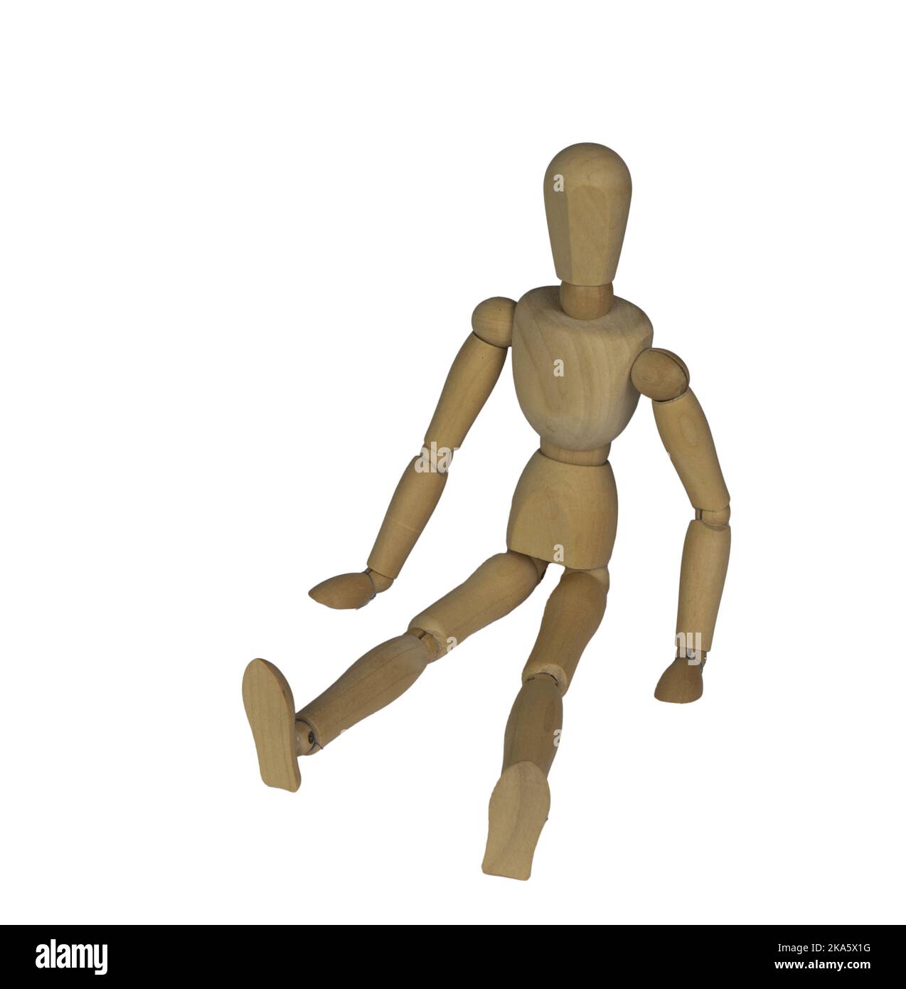 a seated wooden mannequin on a transparent background Stock Photo - Alamy