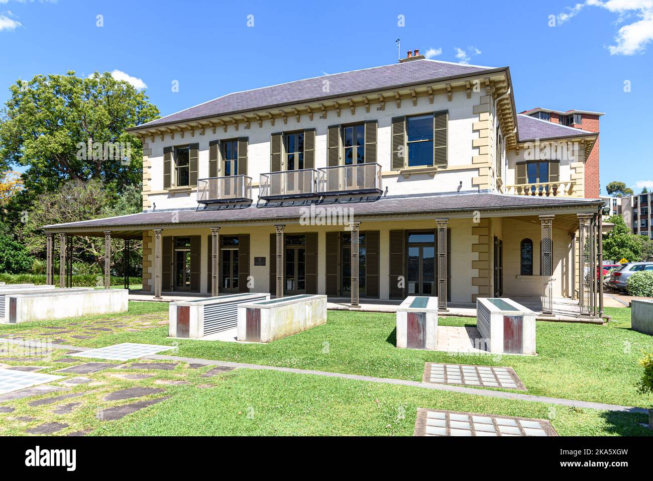 The Woollahra Council Chambers in Double Bay, Sydney, built in the Victorian Italiante style Stock Photo