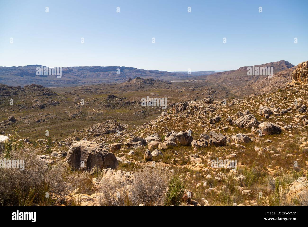 The amazing landscape of the Cederberg south of Clanwilliam, Western