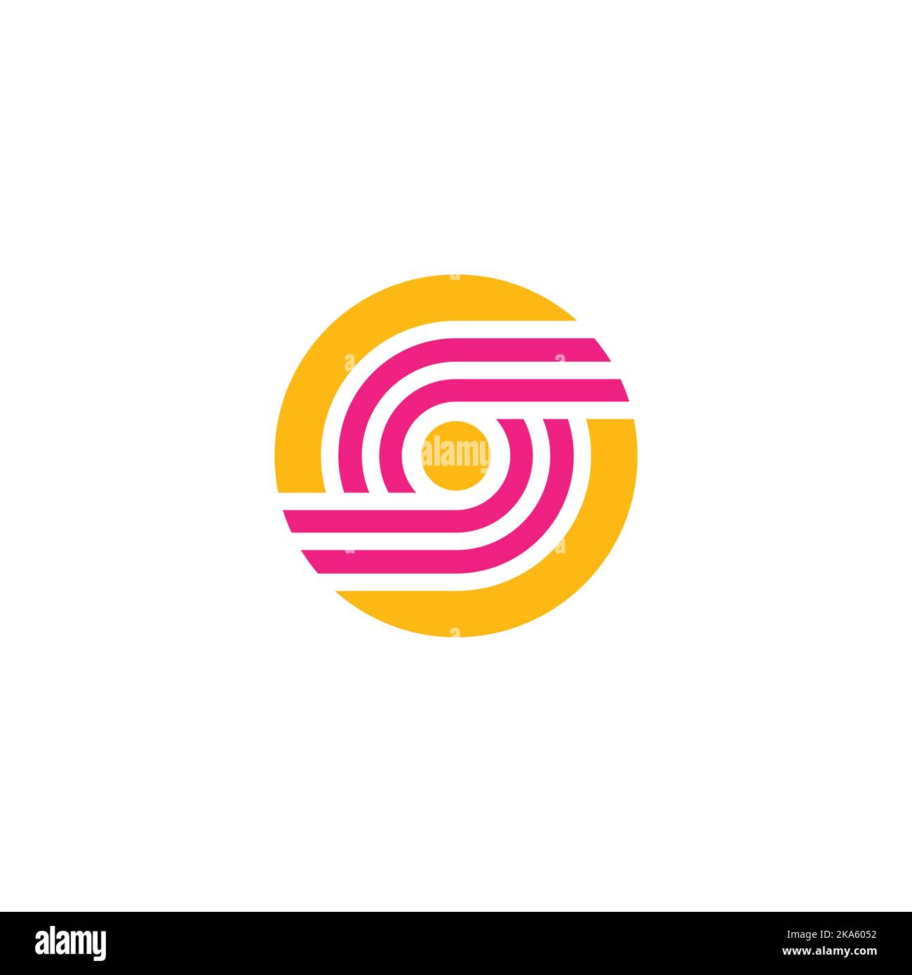 S dot logo simple and clean design stock vector image art alamy