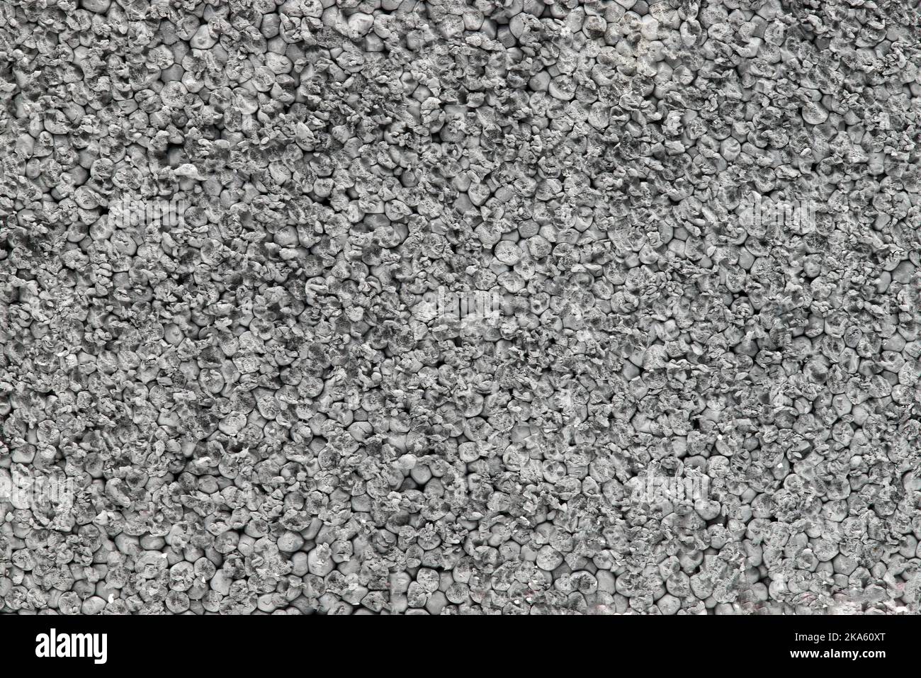Polystyrene cells foam view as background Stock Photo