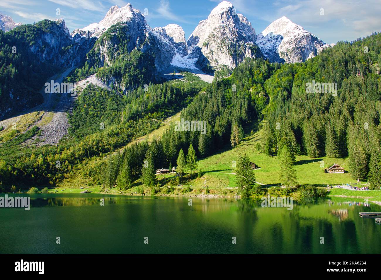 Beautiful Mountain Lakes In The Alps In Bavaria And Austria Stock Photo beautiful-mountain-lakes-in-the-alps-in-bavaria-and-austria-stock-photo