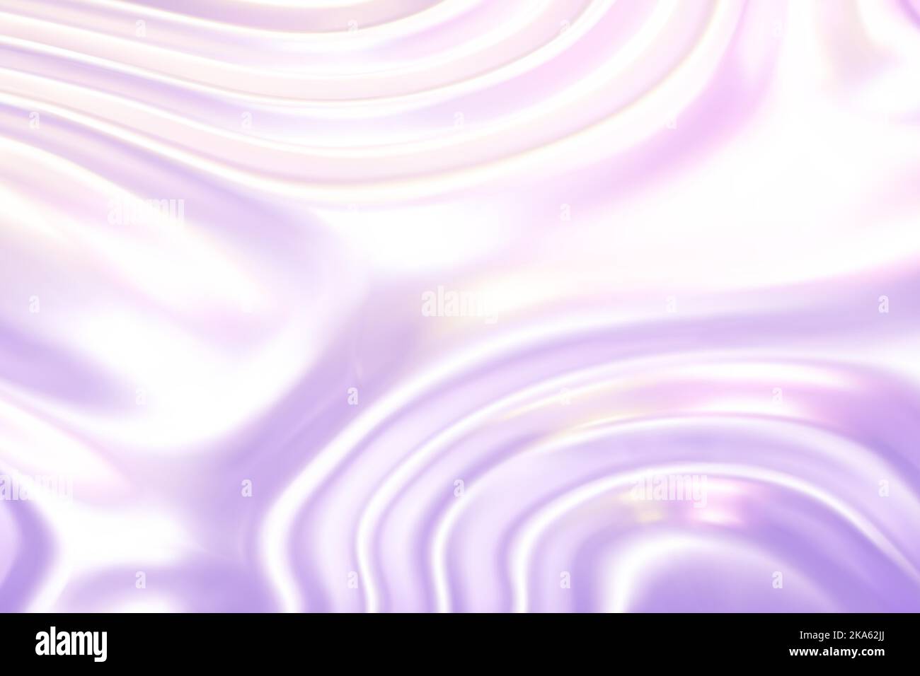 Mauve liquid molten metal abstract wavy background with reflects Stock ...