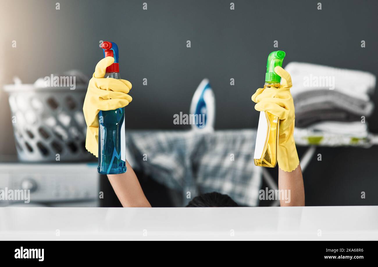Which one will work better. an unrecognizable woman cleaning a table at ...