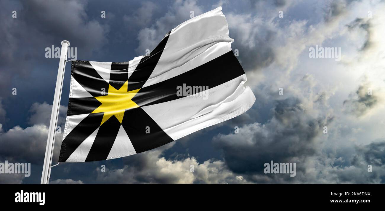 Flag of Sutherland is a historic county, registration county and