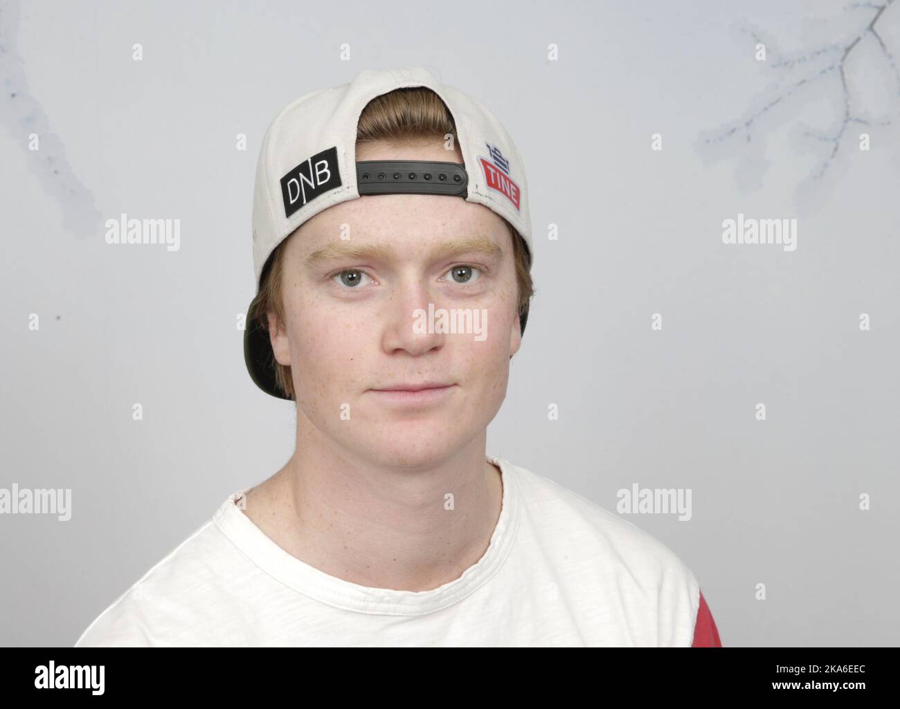 Oslo, Norway 20151014. Norwegian Ski Federation kickoff meeting at Ullevaal Stadium on Wednesday morning. Freeskier/slopestyle Felix Stridsberg Usterud . Photo: Vidar Ruud / NTB scanpix Stock Photo