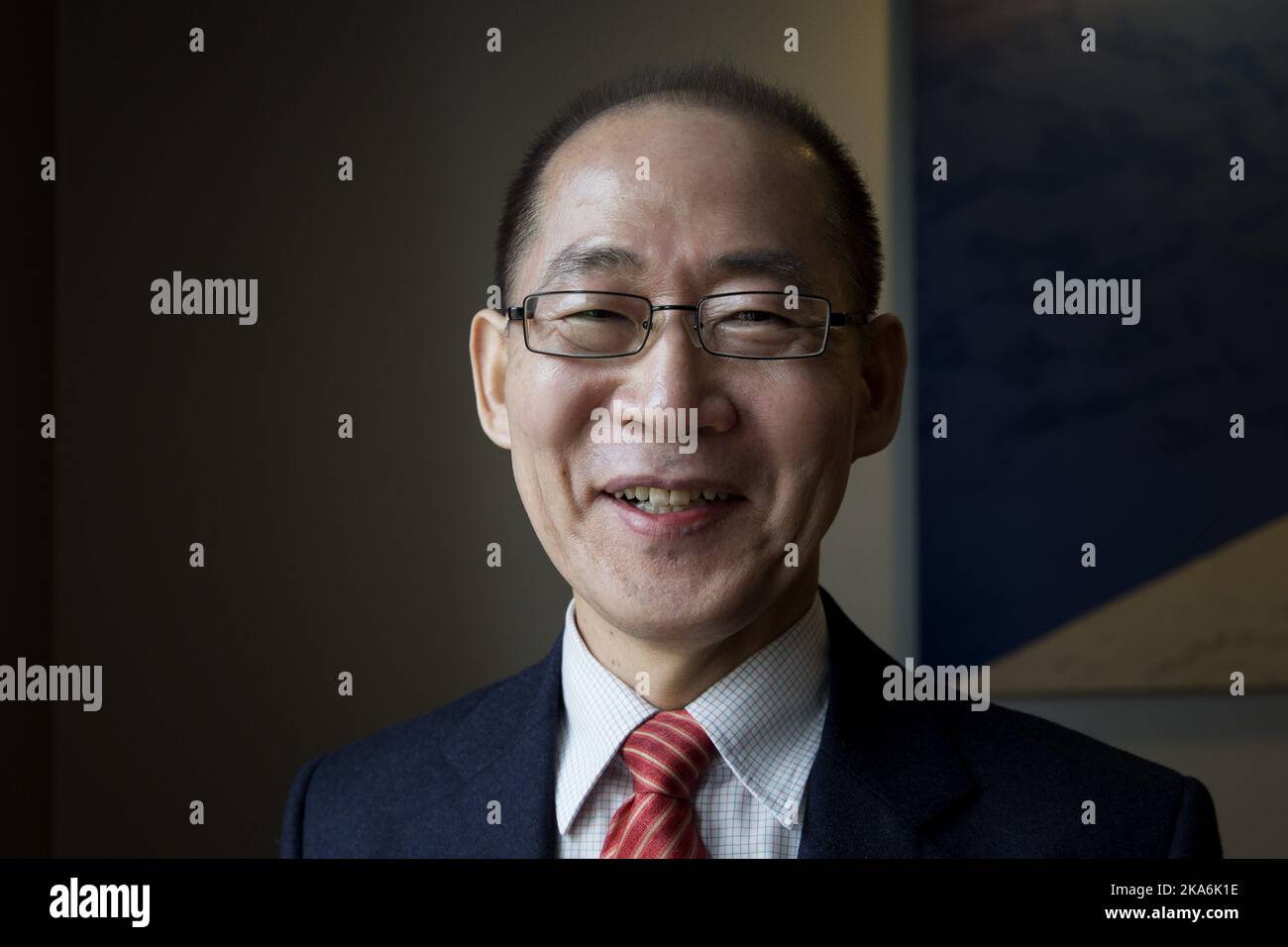 Oslo, Norway 20160620. South Korean Hoesung Lee, head of the Intergovernmental Panel on Climate Change, ( IPCC) is on a visit to Oslo. Photo: Haakon Mosvold Larsen / NTB scanpix Stock Photo