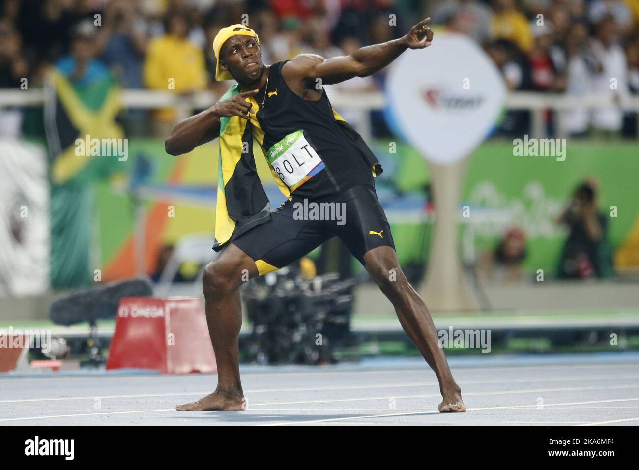 RIO DE JANEIRO, BRAZIL 20160813. Summer Olympics in Rio 2016. Athletics ...