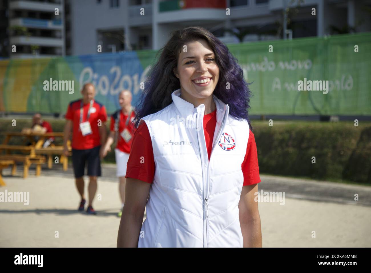 Tina Roe RIO DE JANEIRO, BRAZIL 20160818. Summer Olympics in Rio in 2016. The ...