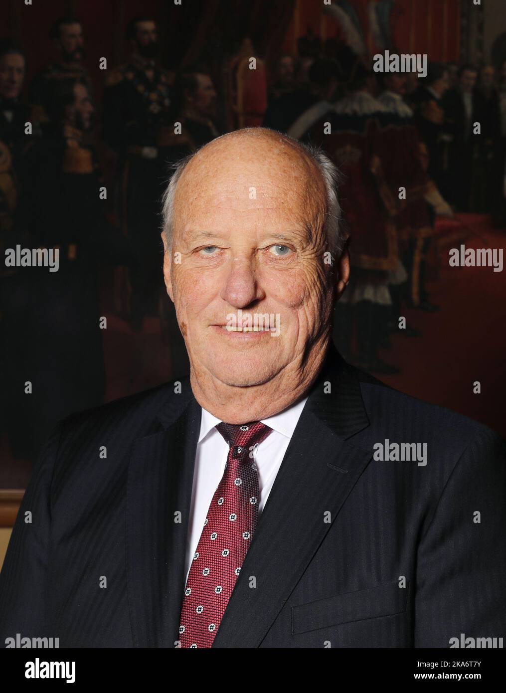 Oslo Norway 20161017 King Harald And Queen Sonja 80 Years On The 
