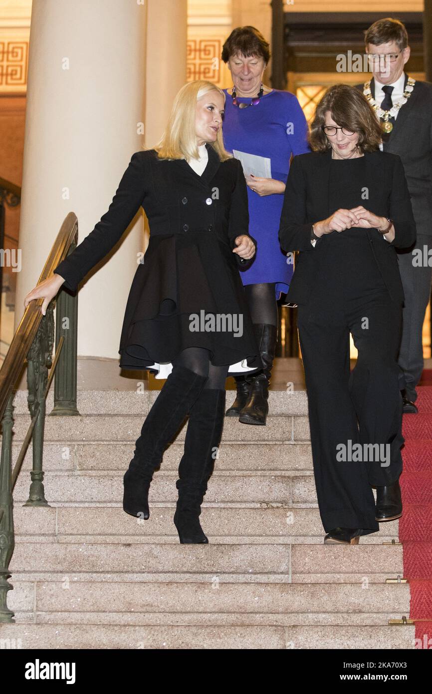 Oslo Norway, 20171126. Crown Princess MetteMarit, who has been