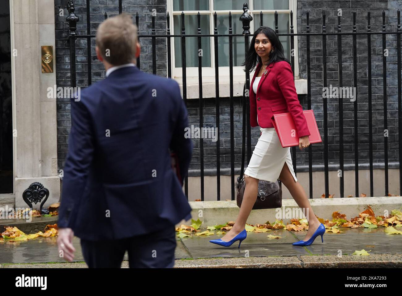 Business Secretary Grant Shapps and Home Secretary Suella Braverman