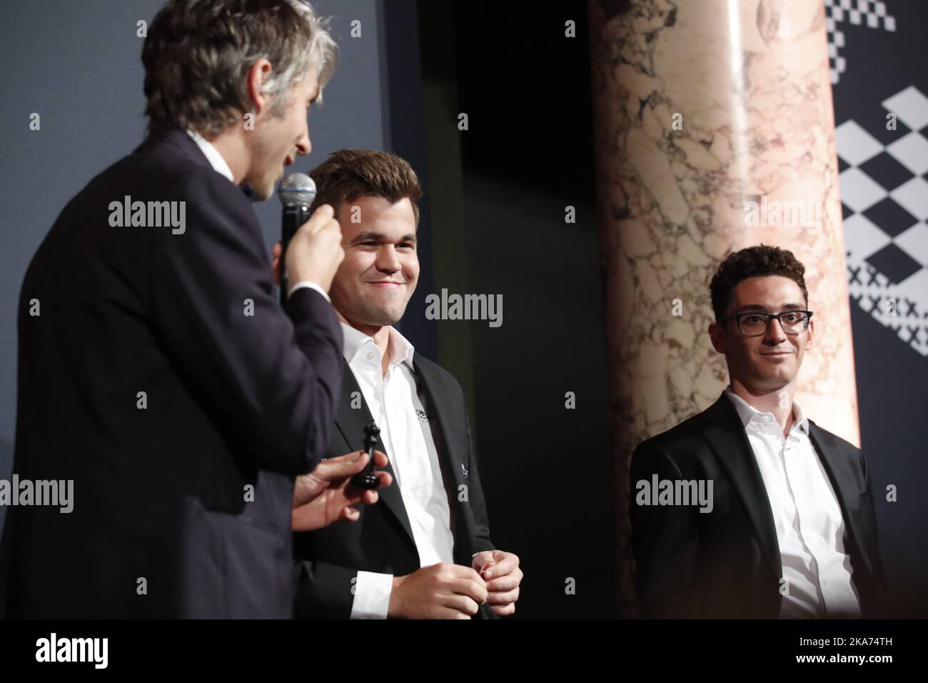 Fabiano Caruana editorial stock photo. Image of international - 87475773