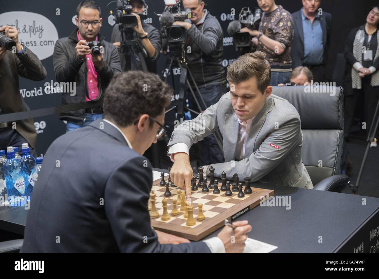 Fabiano Caruana editorial stock photo. Image of international - 87475773