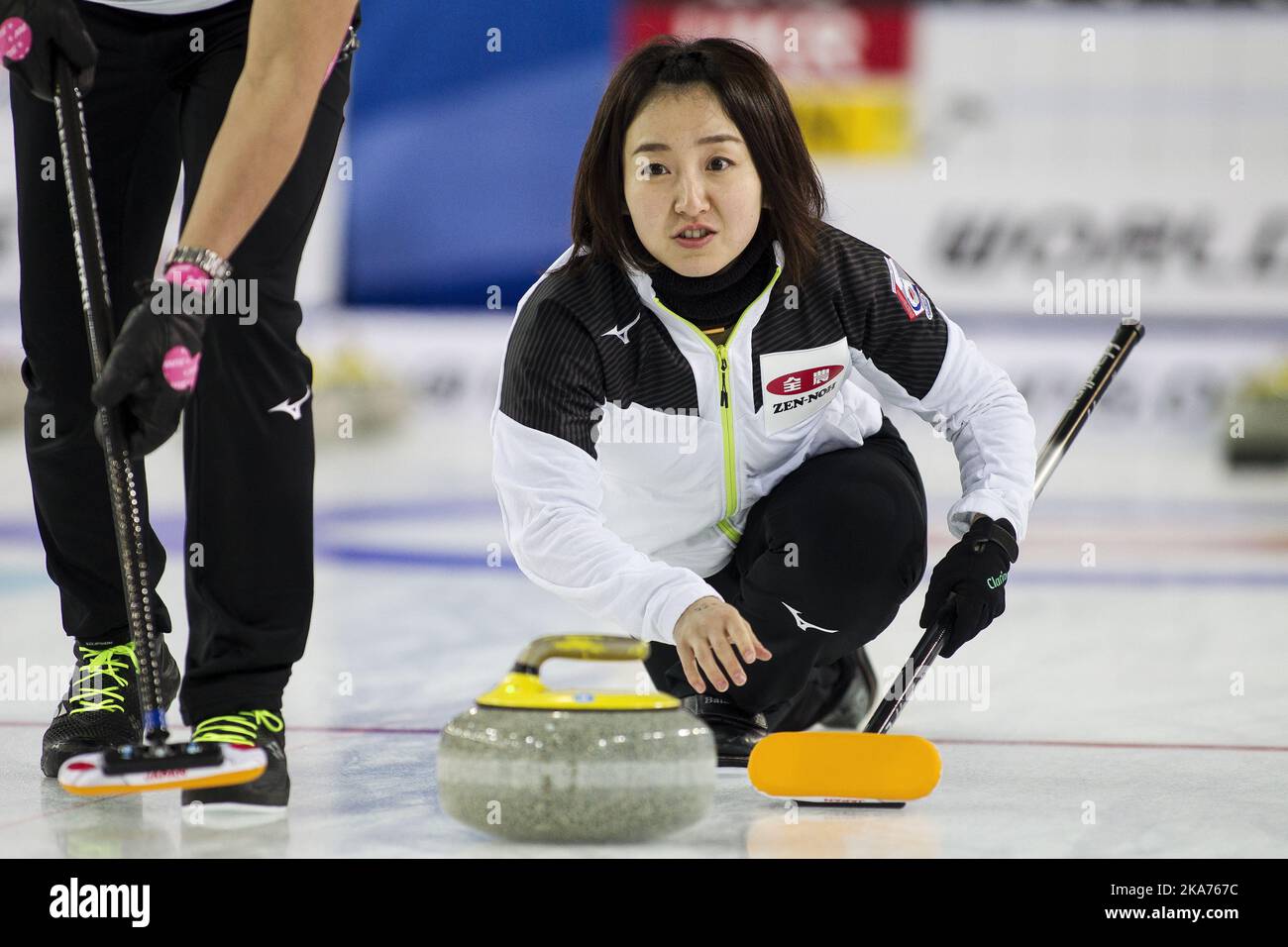 Stavanger 20190420. World Championship in Curling at Soermarka Arena in