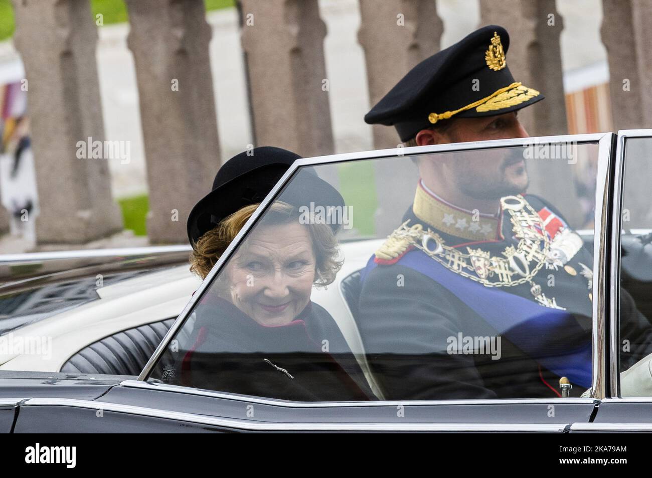 OSLO, NORWAY 20201002. The Norwegian Parliament, Stortingets solemn