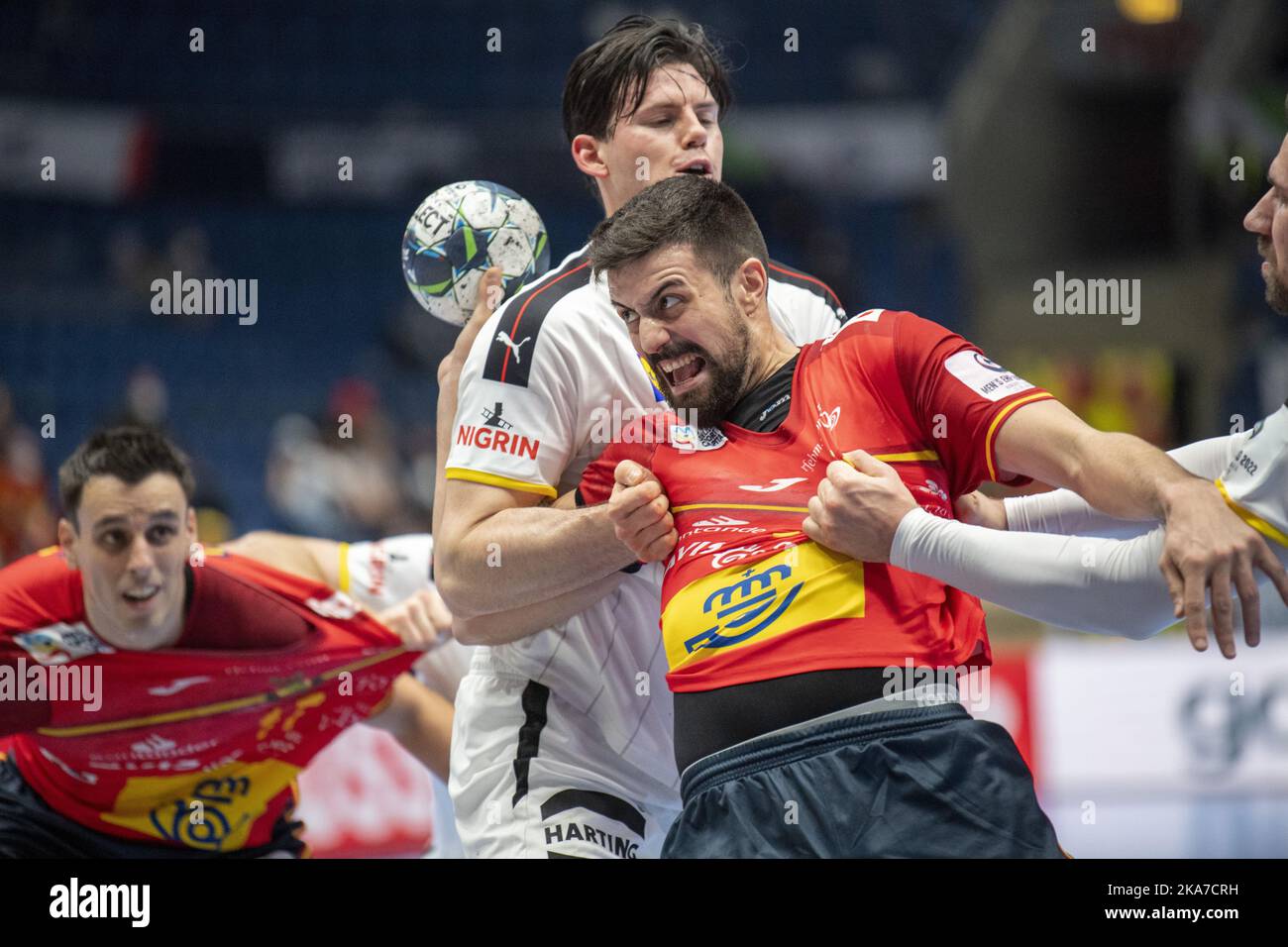Bratislava, Slovakia 20220120. Spain's Eduardo Gurbindo Martinez in a