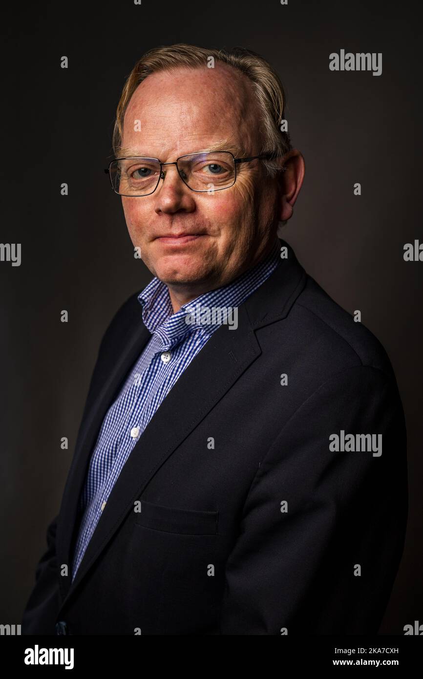 Oslo 20220126. Studio Portrait Of Sindre Finnes, Head Of Department At ...