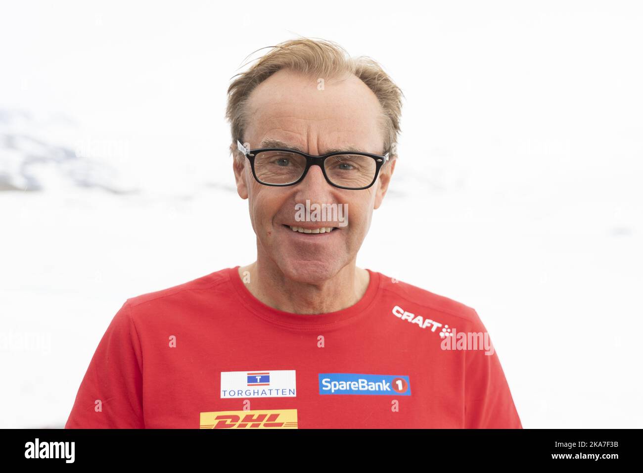 Sognefjellet 20220608. National team coach Arild Monsen during the