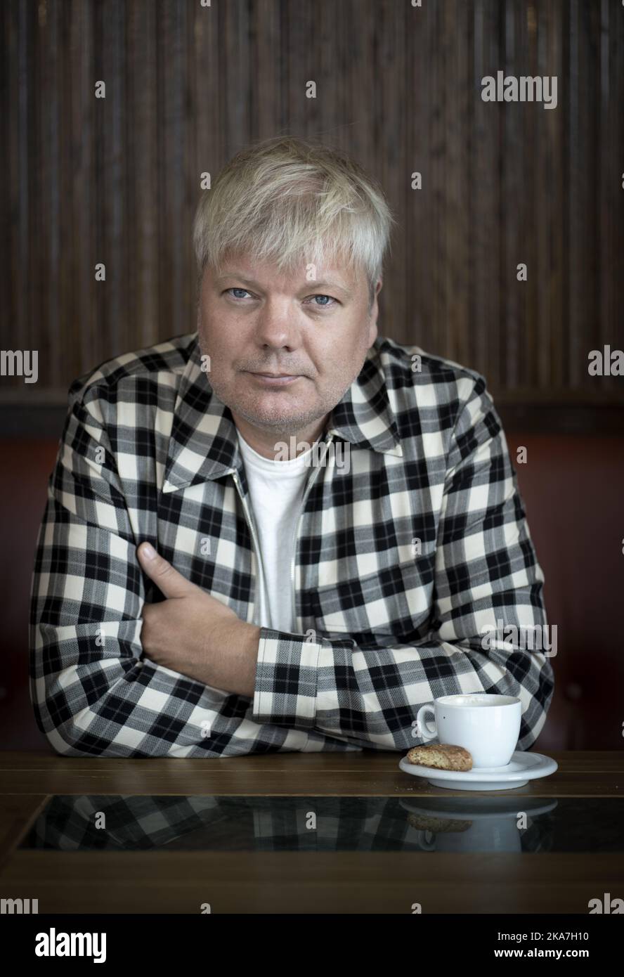 Oslo 20220829. Geir Henning Hopland directs the new series 'Headhunters - The first lie', based on Jo Nesboe's novel. The series is one of the autumn's drama ventures from TV 2. Photo: Ole Berg-Rusten / NTB  Stock Photo