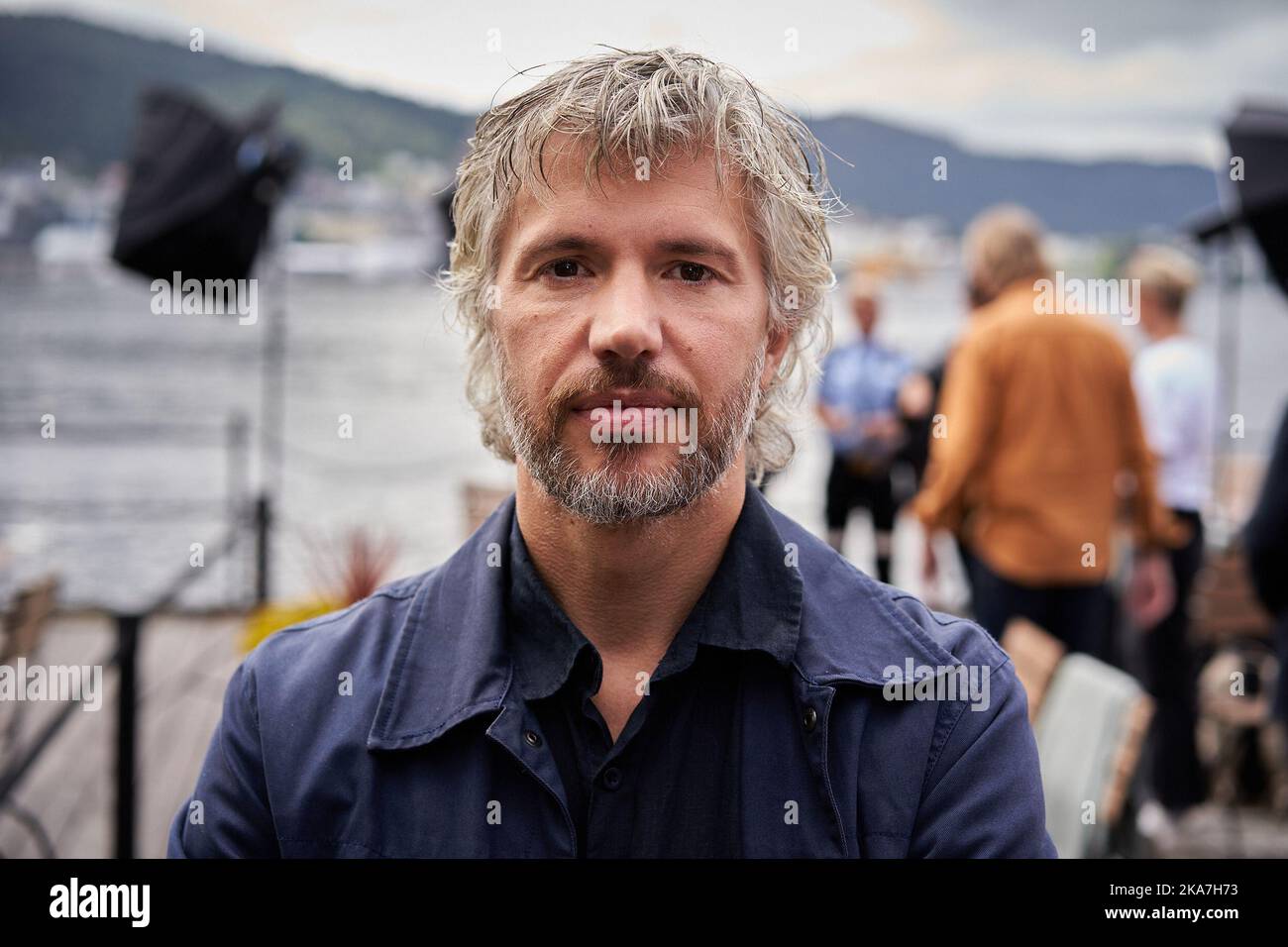 Bergen 20220901. Nicolai Cleve Broch is present when TV 2 launches its  autumn program for 2022 at Verftet in Bergen Photo: Bjoernar Moroenning /  NTB Stock Photo - Alamy
