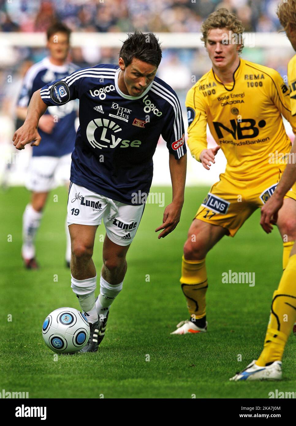 Vikings Tommy Hoiland In Action Stock Photo Alamy