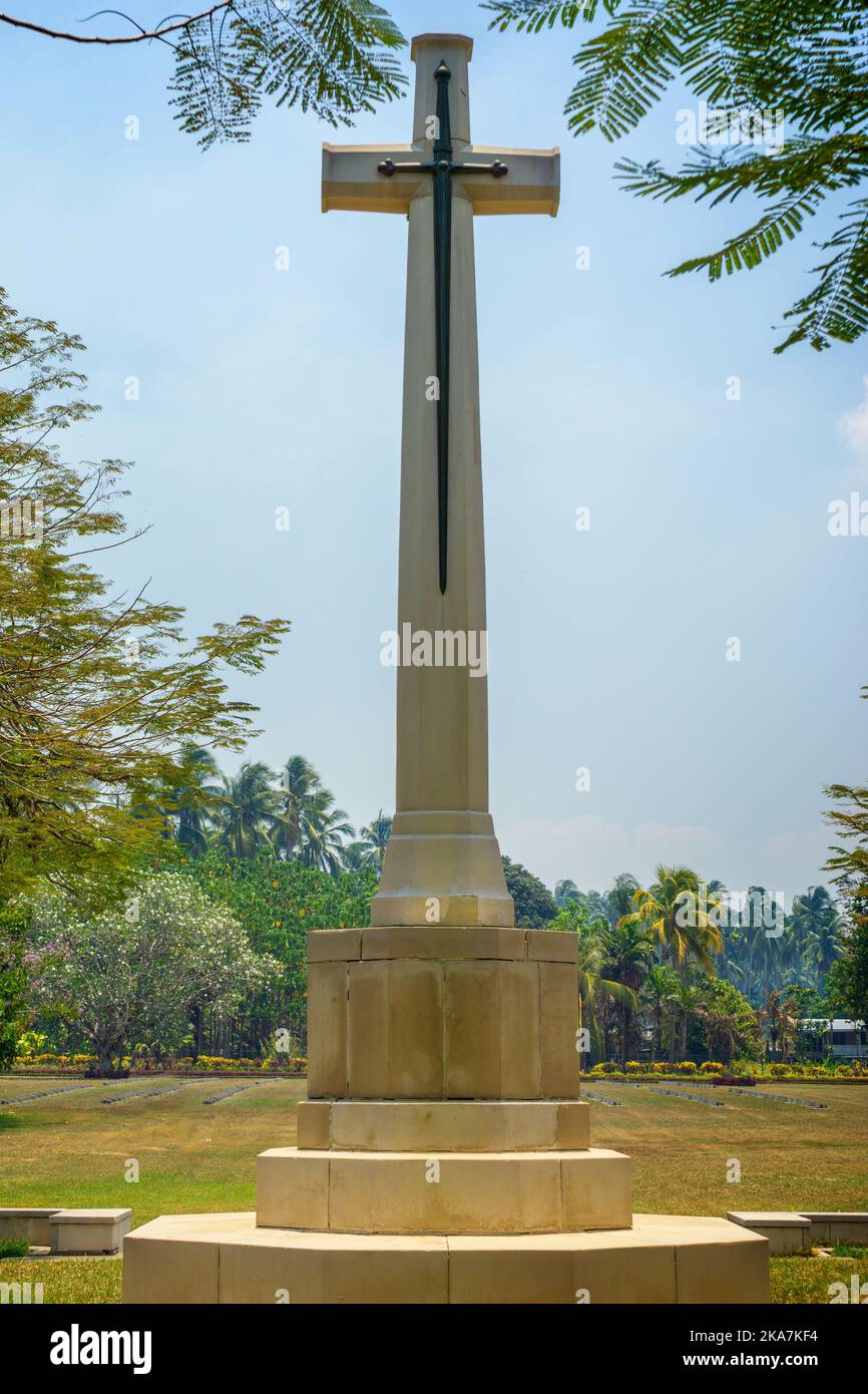 Ss Rabaul Rabaul Memorial, Rabaul War Cemetery, Kokopo, Papua New Guinea Stock ...