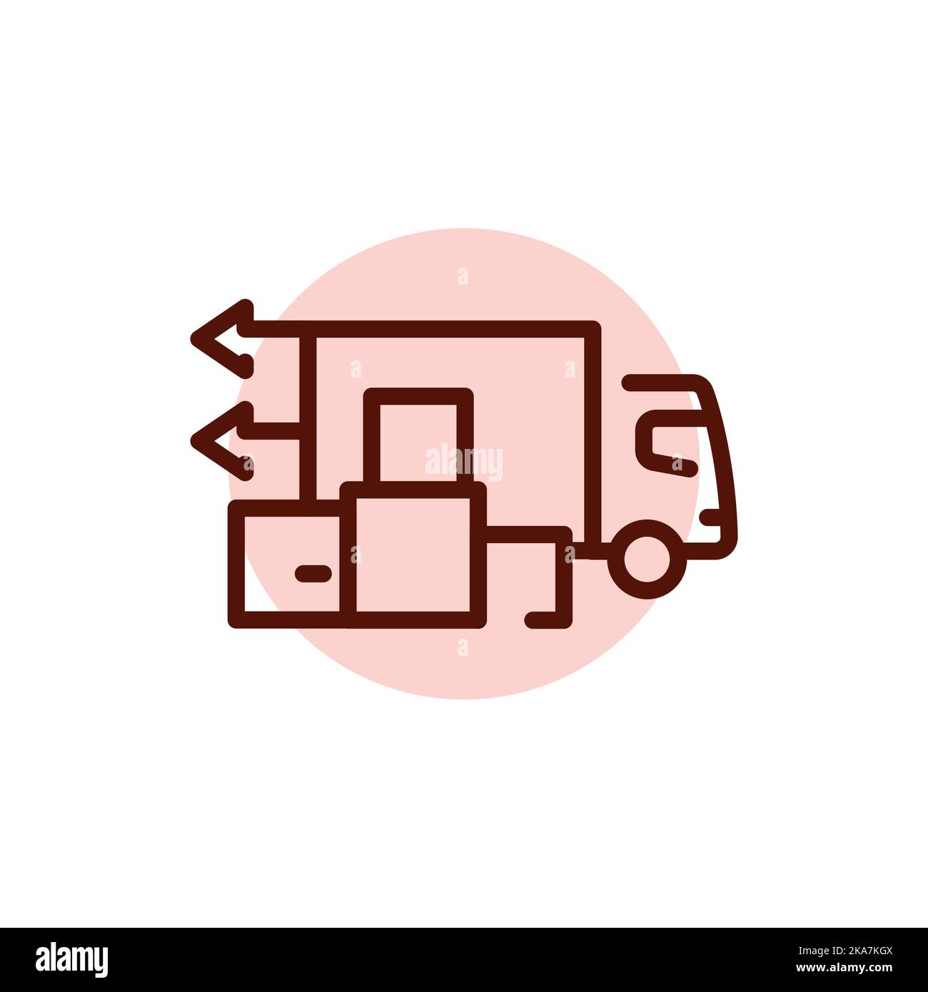Unloading supplies Stock Vector Images - Alamy