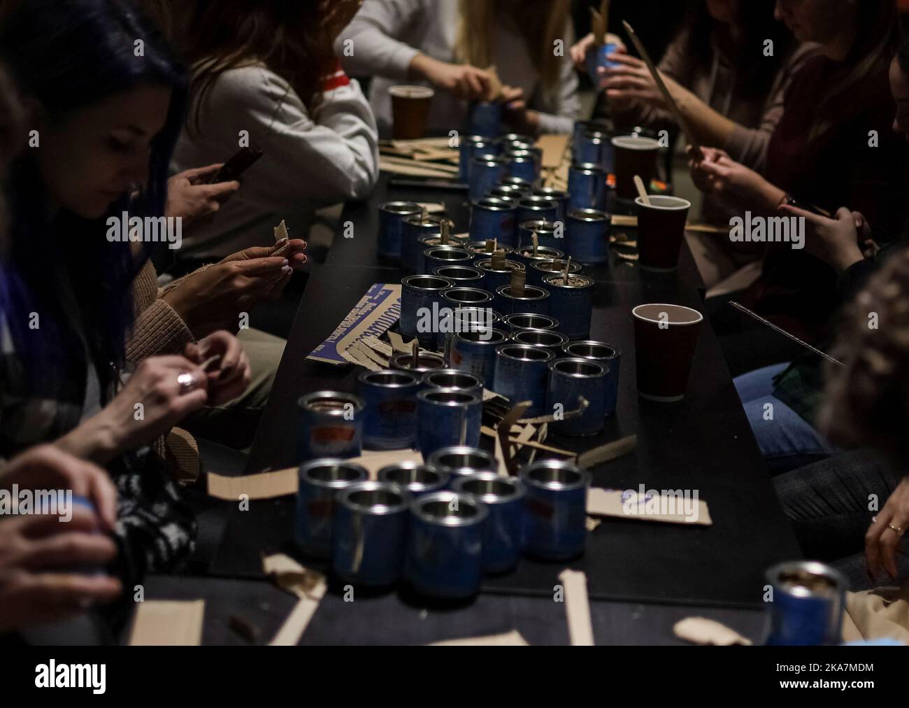 Trench candles hires stock photography and images Alamy