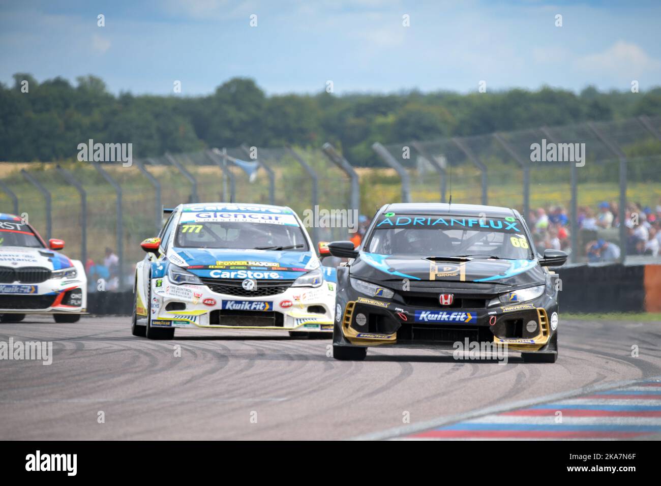 Rich Energy BTC racing being chased by Carstore Power Maxed Racing