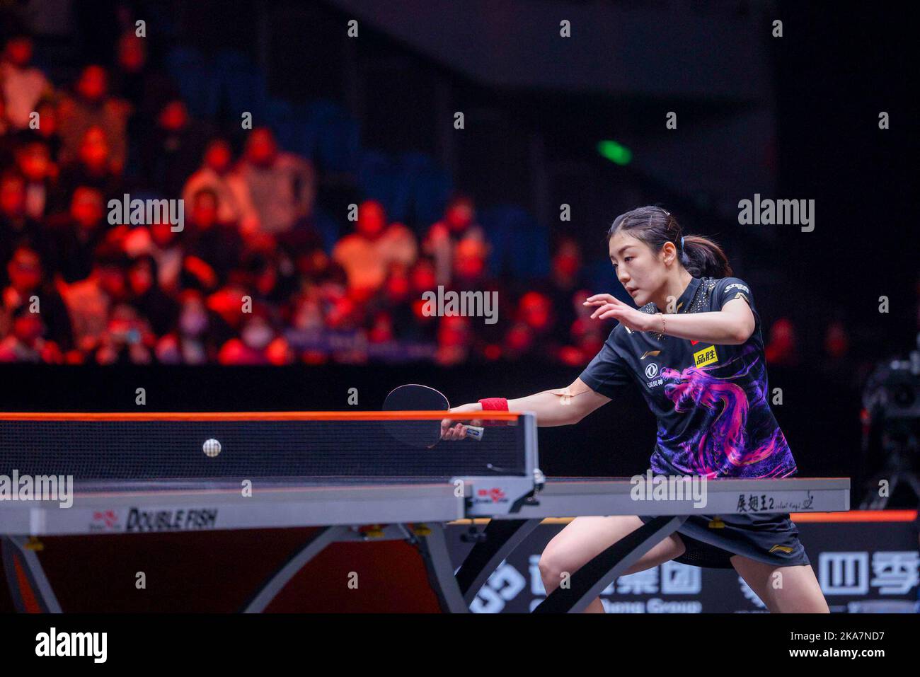 Chinese table tennis player Sun Yingsha defeated Chinese table tennis