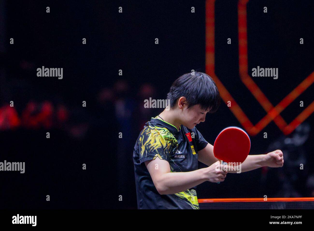 Chinese table tennis player Sun Yingsha defeated Chinese table tennis