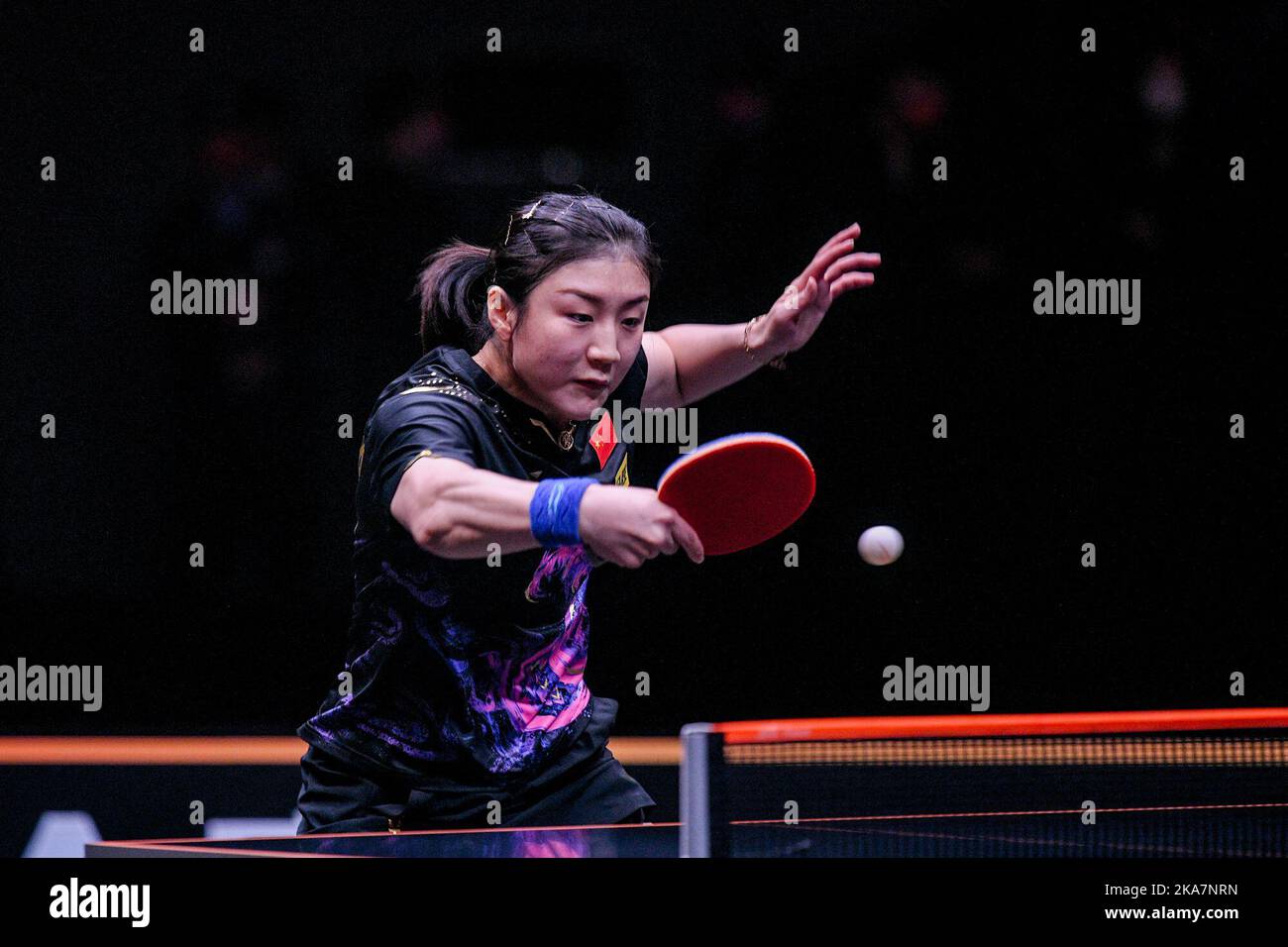 Chinese table tennis player Chen Meng defeated Chinese table tennis