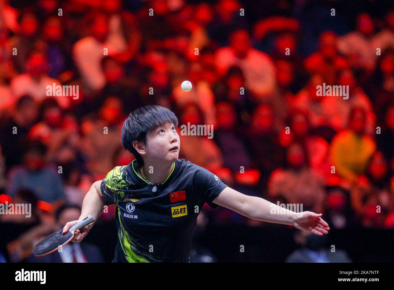 Chinese table tennis player Sun Yingsha defeated Chinese table tennis