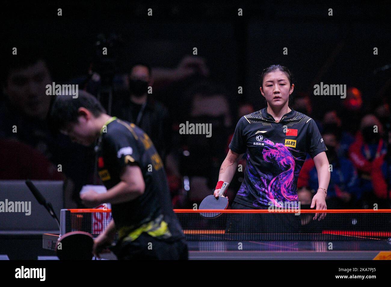 Chinese table tennis player Sun Yingsha defeated Chinese table tennis