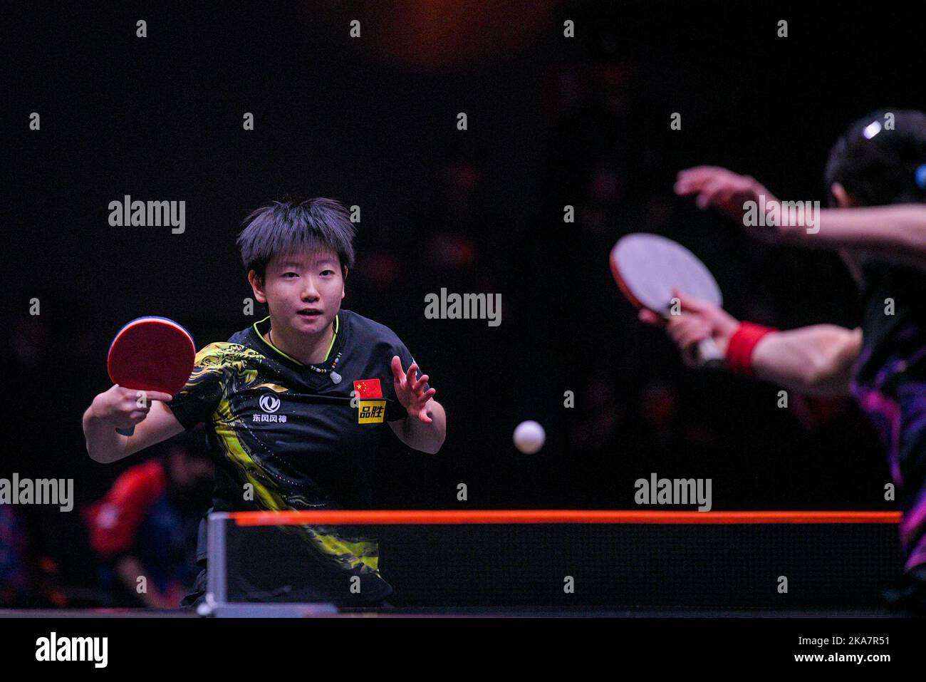 Chinese table tennis player Sun Yingsha defeated Chinese table tennis