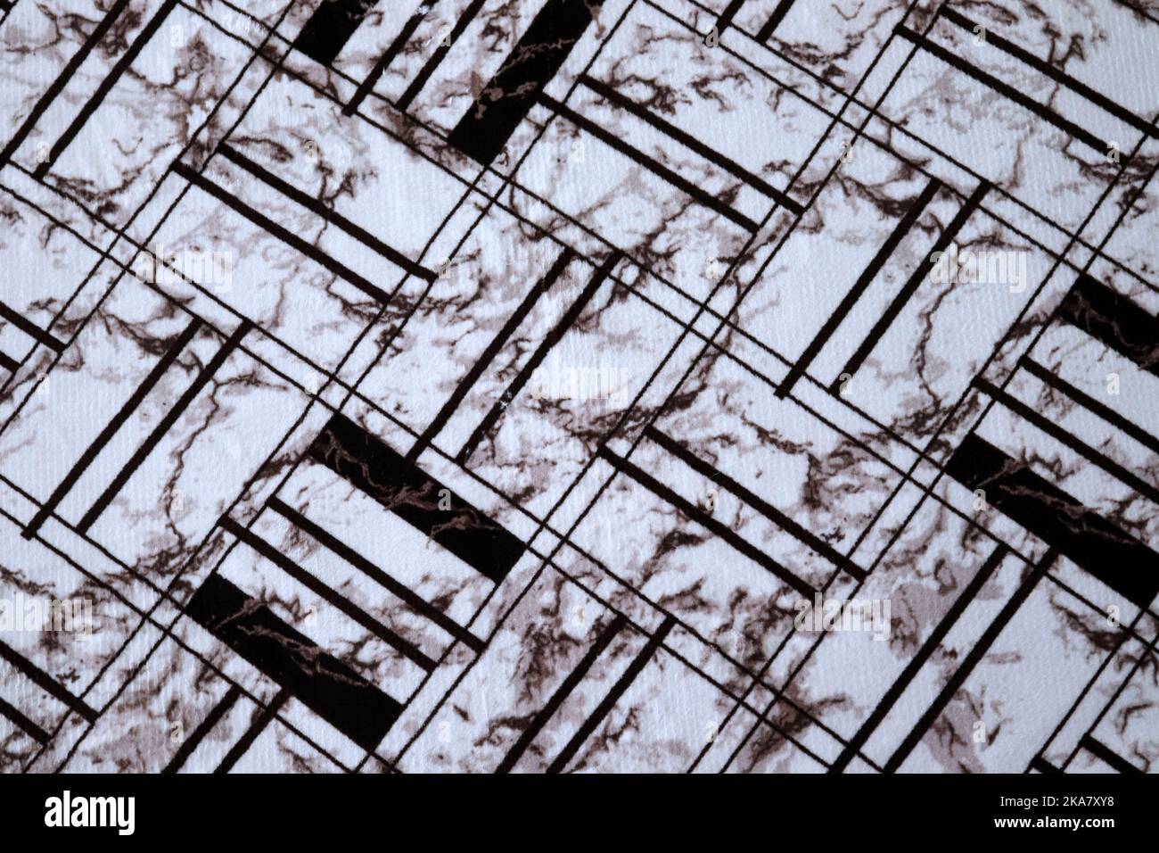 Close-up of decorative carpet models Stock Photo