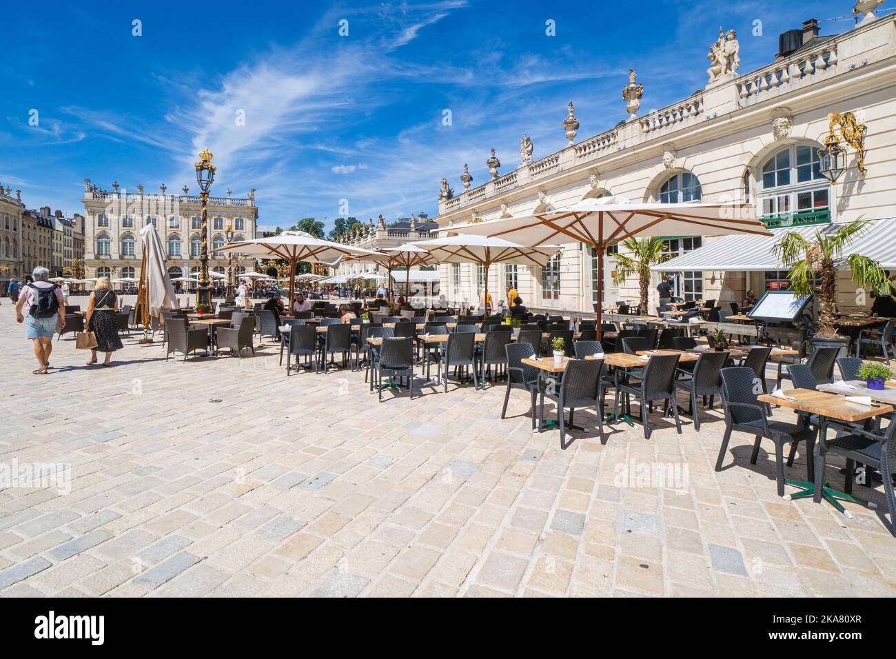 03.07.2022 Nancy, Grand Est, France. The Nancy Hôtel de Ville is one of ...