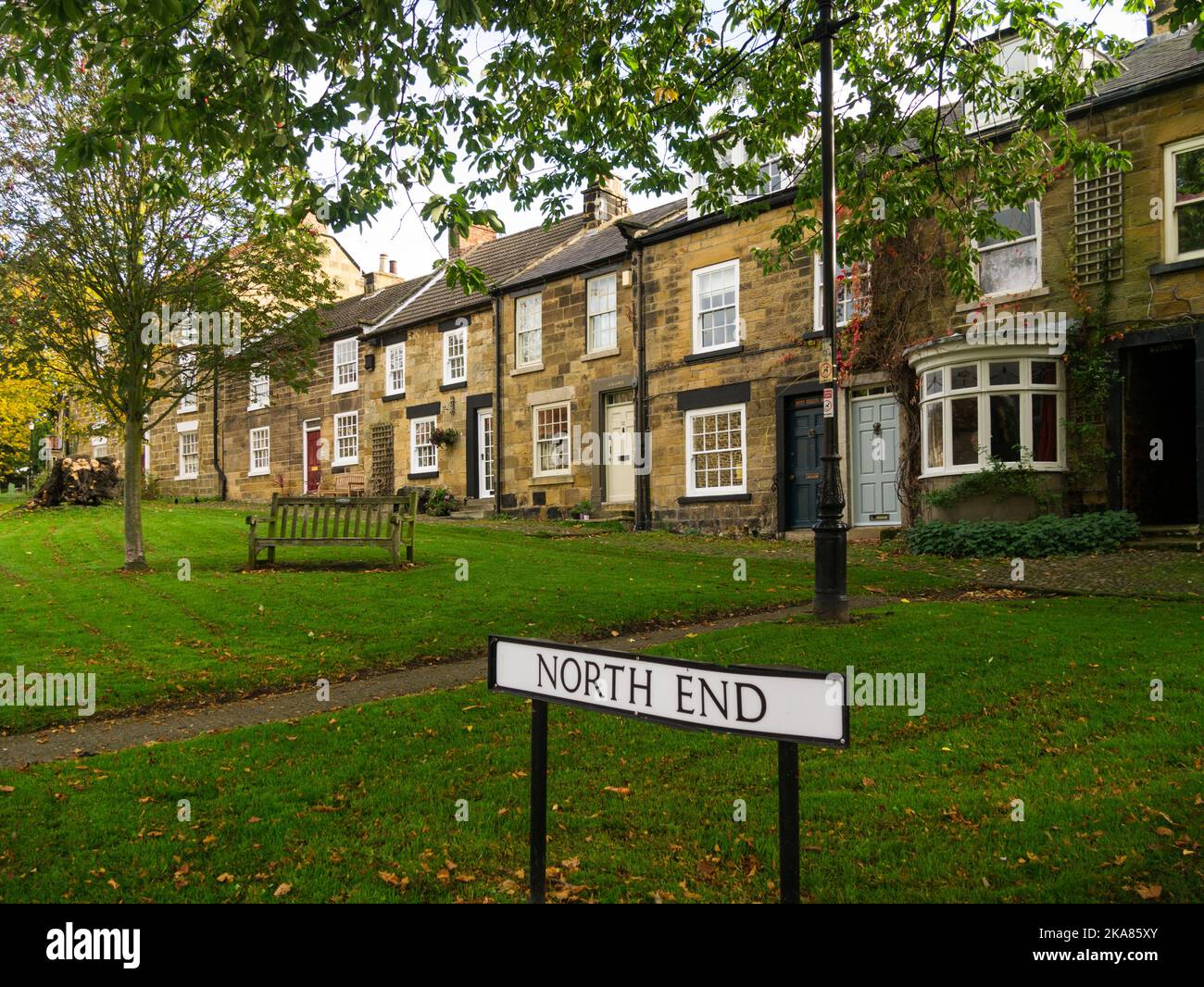 Osmotherly on cleveland way national trail hires stock photography and