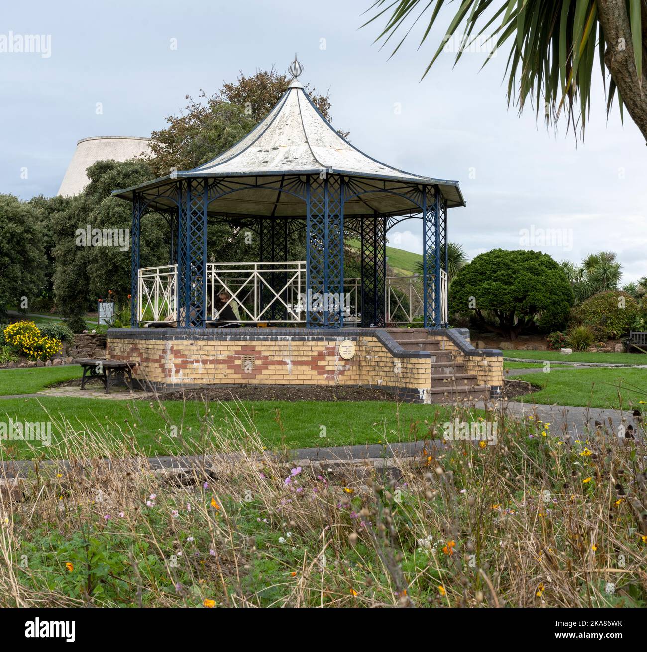 Runnymede Bandstand at Runnymede Gardens, North Devon