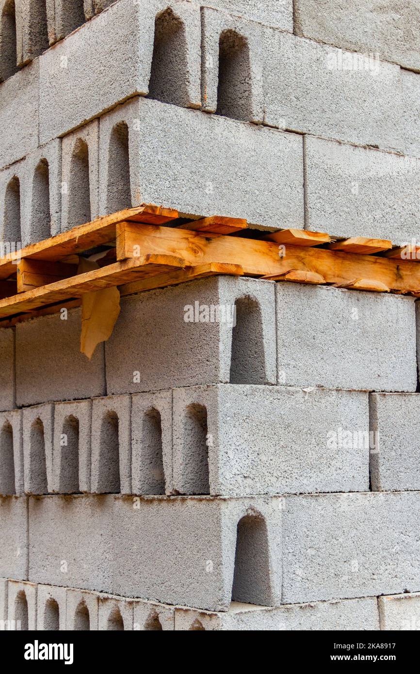 Solid concrete blocks pavement hi-res stock photography and images - Alamy