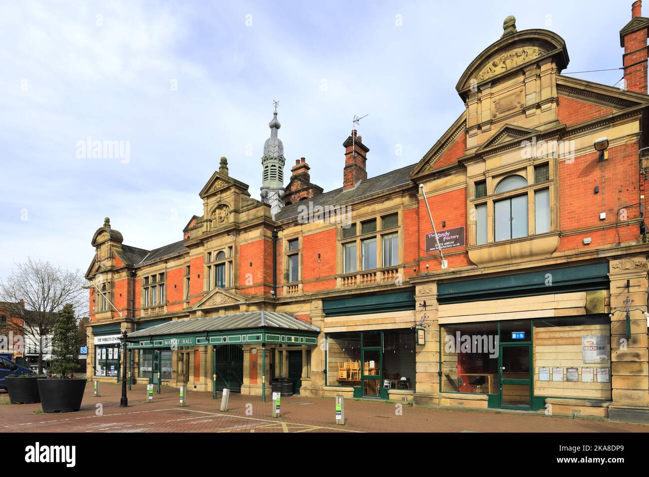 The Market Hall, Burton Upon Trent town, Staffordshire, England; UK