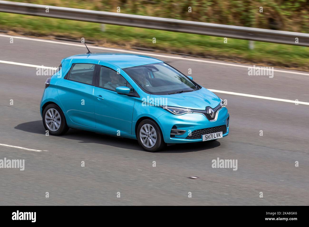 2021 Blue RENAULT ZOE RAPID CHARGE EV 50 ICONIC Electricity 1 speed