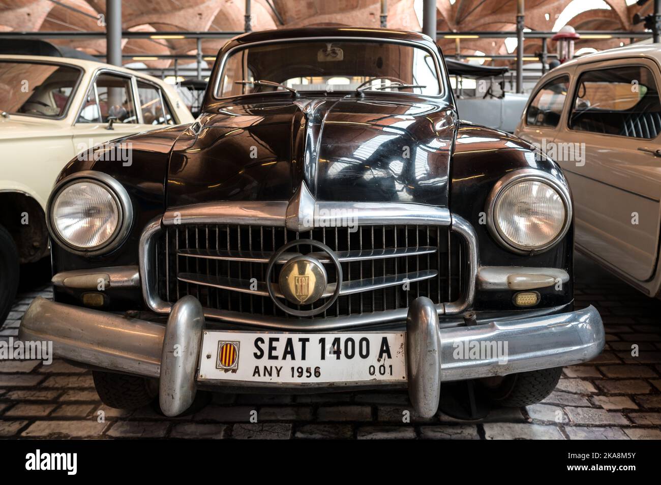 Seat 1400, The collection of automobiles, trucks, engines, and bicycles ...