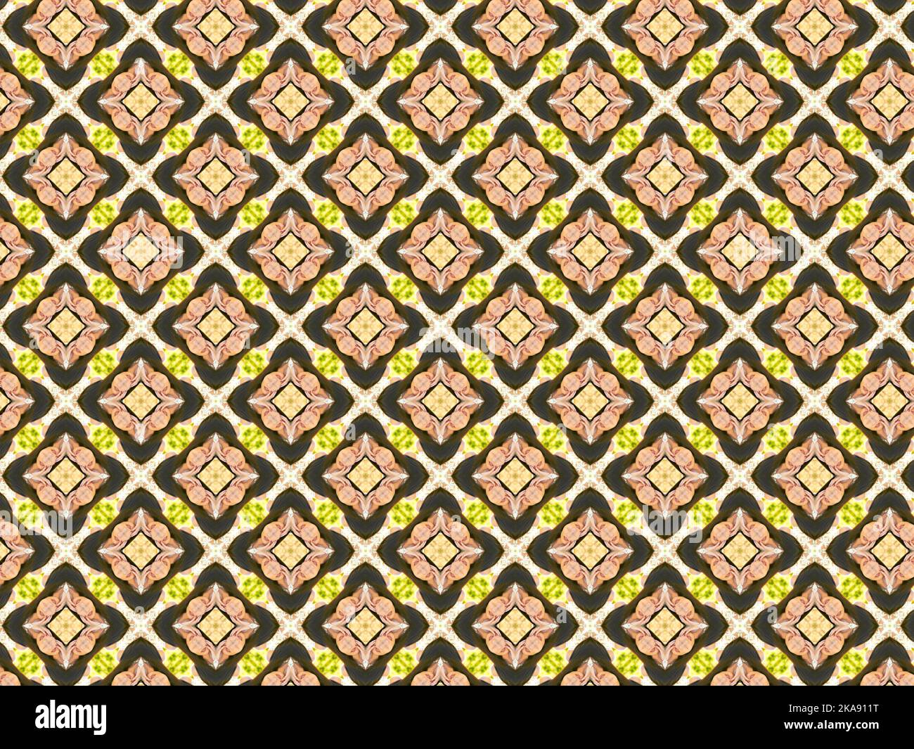 A vibrant seamless patterned background for wallpapers Stock Photo