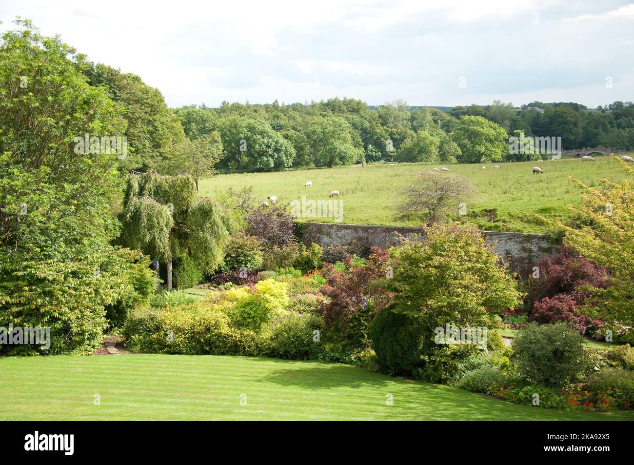 Wallington Hall was the seat of the Trevelyan Family in Northumberland