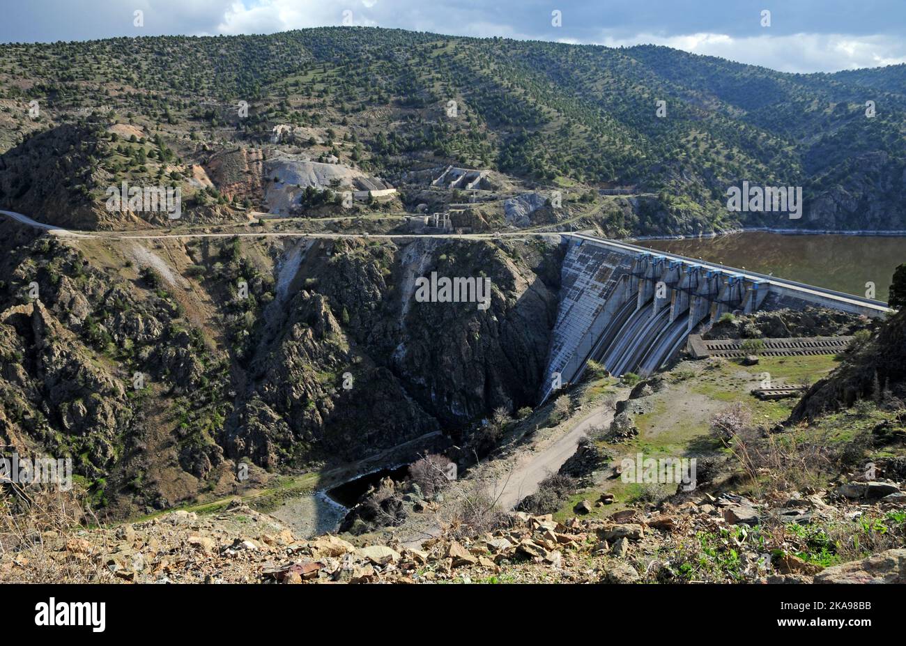 Sariyar Dam is an old dam located in Ankara. It is one of the oldest