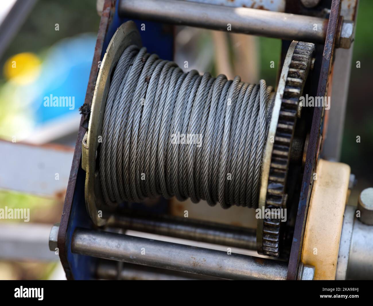 Thick wire cable hi-res stock photography and images - Alamy